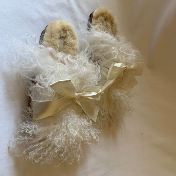 NWT UGG Coquette Women Fuzzy Slipper Size 7 - Picture 11 of 13